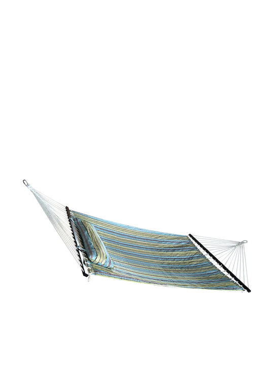 Ucamp Двойна Текстилна Светлосиня Хамак 200x140см