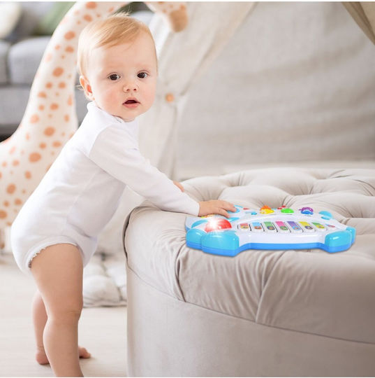 MalPlay Instrument Muzical cu Muzică, Lumină și Sunete pentru 12+ Luni