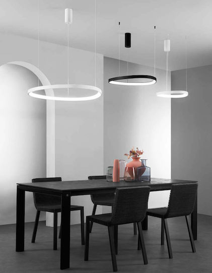 Fan Europe Led-Klapton-S45 Lustră Suspendată Negru 45x45x150cm. Fan Europe Led-Klapton-S45 Lustră Suspendată Negru 45x45x150cm.