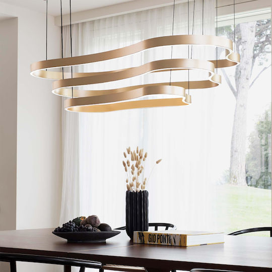 Ideal Lux Hängelampe Weiß 155.6x87x50cm Ideal Lux Hängelampe Weiß 155.6x87x50cm