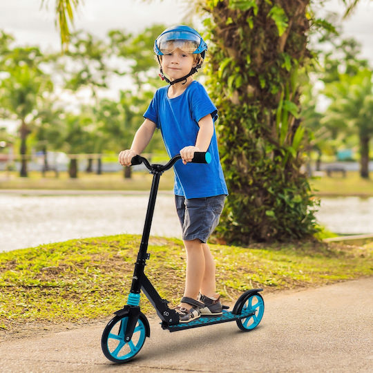 Kinderroller Klappbar 2-Rad für 5+ Jahre Grau Zola