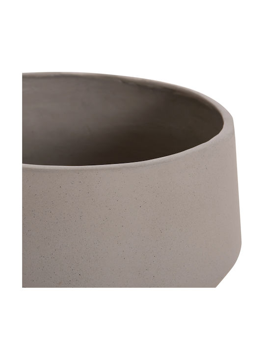 HomeMarkt Quan Concrete Flower Pot Gray 40x40x50cm