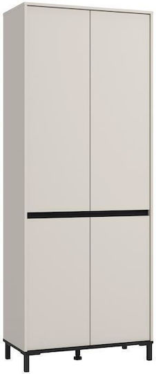 Ξύλινη Flannan 2k4v 80x40x205cm 11014278 Ξύλινη Flannan 2k4v 80x40x205cm 11014278