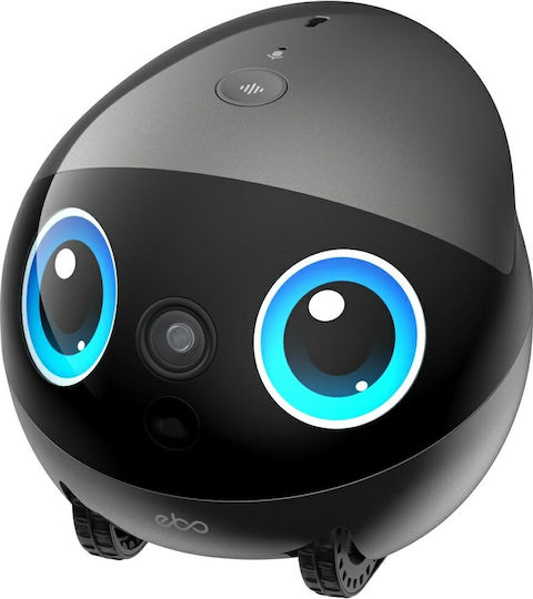 Enabot EBO Air 2 Plus IP Companion Robot Κάμερα Wi-Fi Full HD+ 5MP Μπαταρίας με Αμφίδρομη Επικοινωνία Γκρι