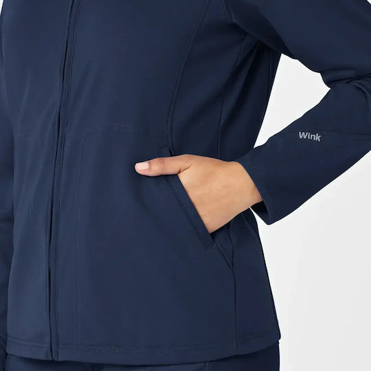 WonderWink Γυναικείο Ιατρικό Σακάκι Navy Μπλε