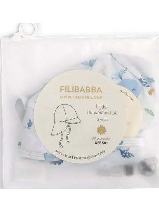 Filibabba Παιδικό Καπέλο Υφασμάτινο Αντηλιακό Μπλε