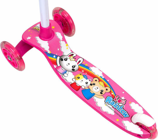 Action One Kids 3-wheel Scooter Rys Pink