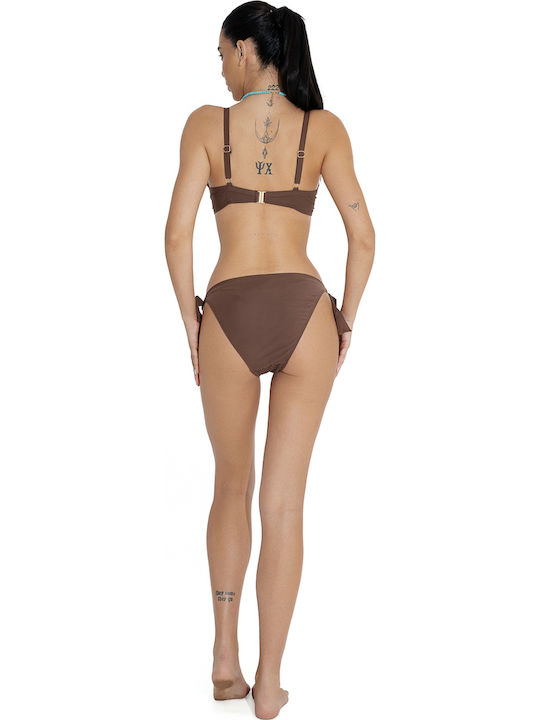 Bikini Slip Καφέ