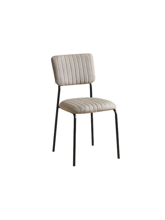 A10 Kitchen Fabric Chair Haki 53x43x84cm