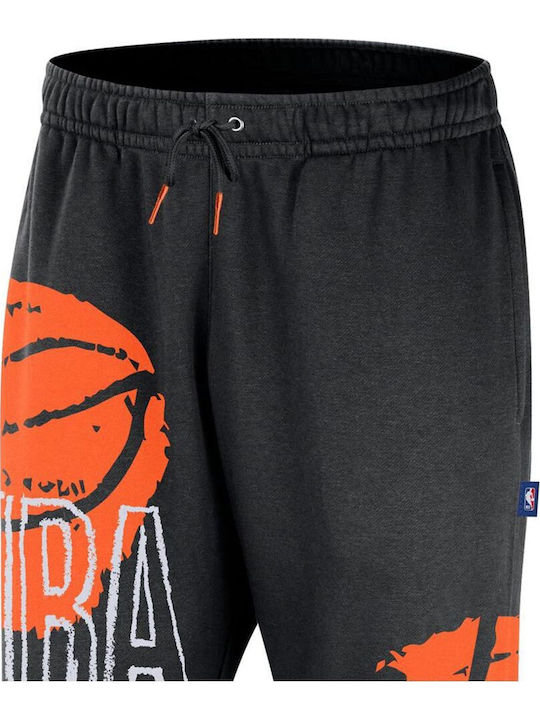 Herren-Sweatpants mit Gummizug Schwarz