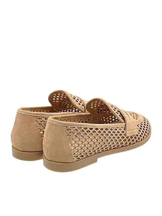 Γυναικεία Loafers σε Καφέ Χρώμα