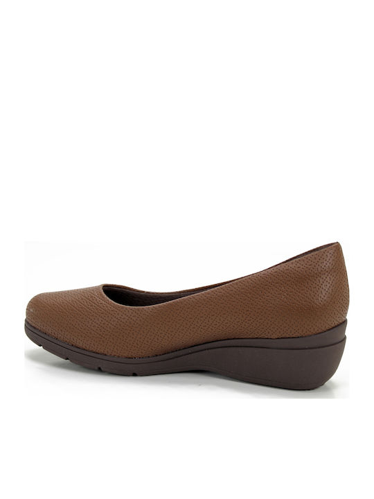 Women's Loafers In Tabac Brown Color