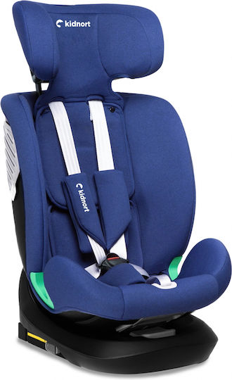 Kidnort Scaun Auto i-Size cu Isofix Albastru 9-36 kg
