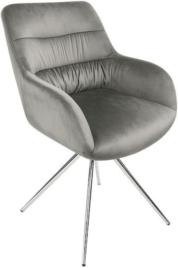 Ess- und Küchenstühle Sadie 64,5x56,5x85cm 2 Stück Grau