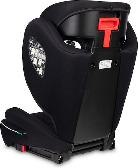 Caretero Καθισματάκι Αυτοκινήτου i-Size με Isofix Μαύρο
