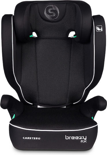 Caretero Καθισματάκι Αυτοκινήτου i-Size με Isofix Μαύρο