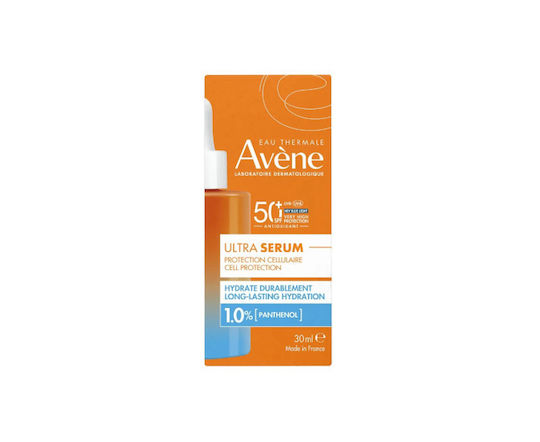 Eau Thermale Avène Ultra Serum 1 % Panthenol Sonnenschutzserum Gesicht SPF50+ 30ml