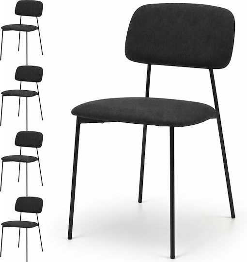 Chairs Kitchen 4pcs Black Chairs Kitchen 4pcs Black