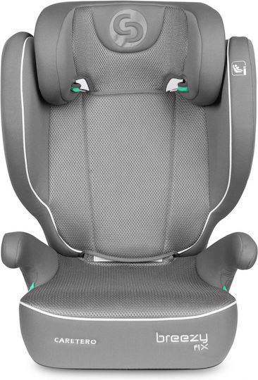 Caretero Καθισματάκι Αυτοκινήτου i-Size με Isofix Γκρι