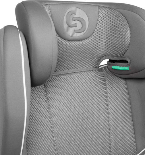 Caretero Καθισματάκι Αυτοκινήτου i-Size με Isofix Γκρι