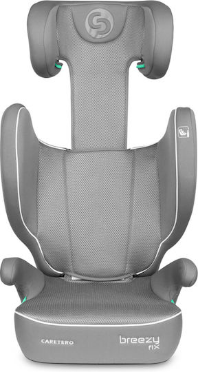 Caretero Καθισματάκι Αυτοκινήτου i-Size με Isofix Γκρι