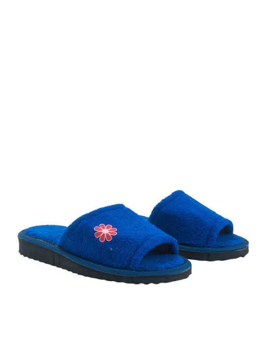 Winter Women's Blue Slippers