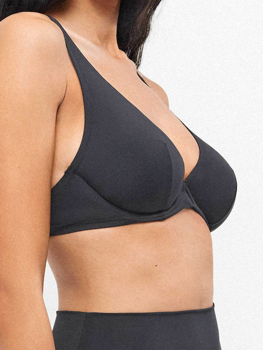 Bikinioberteile Mit Polsterung Schwarz