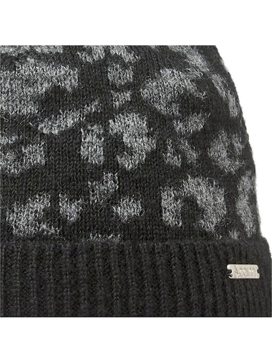 Beanie Unisex Knitted Beanie in Black Colour