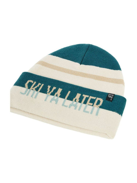 Beanie Γυναικείος Σκούφος Πλεκτός σε Μπεζ χρώμα