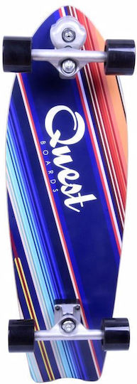 Quest Shortboard Mehrfarbige Skateboard