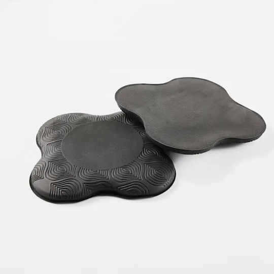 Yoga Jellies Pads Στήριξη Γόνατα & Καρπούς Black