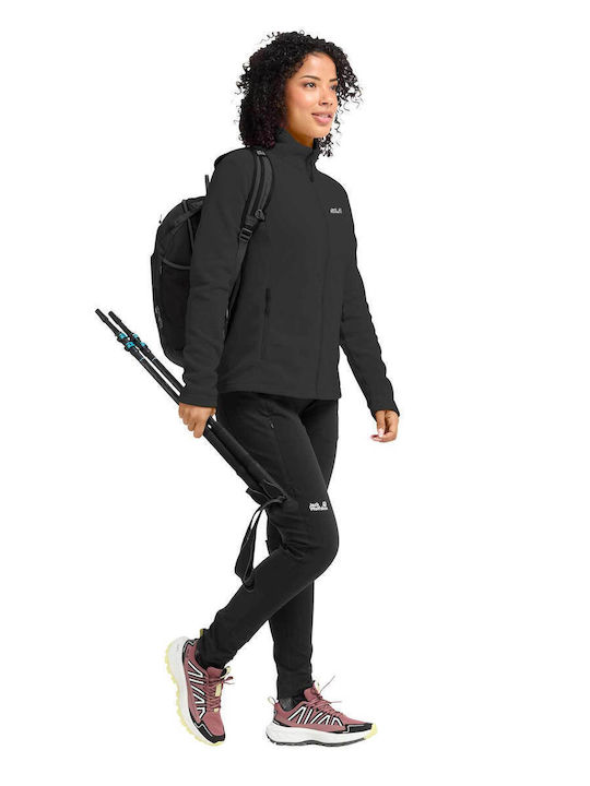 Women's Sweatshirt Cardigan Black