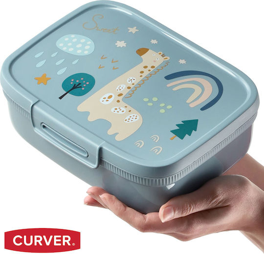 Curver Πλαστικό Παιδικό Δοχείο Φαγητού 1.8lt Μπλε