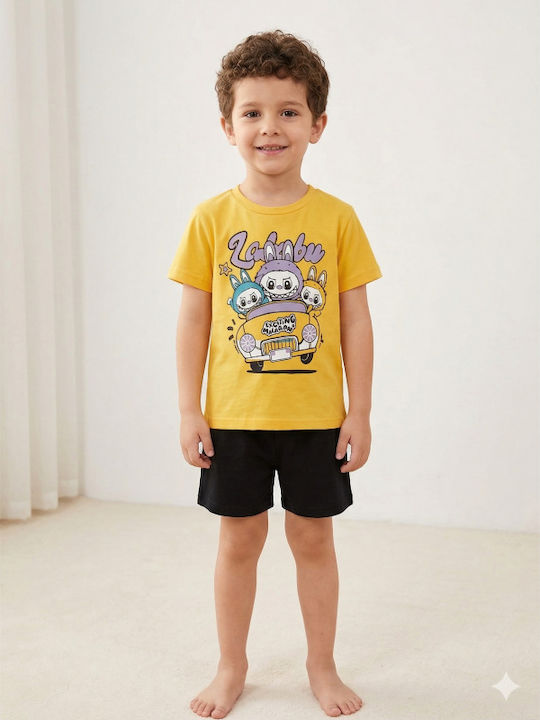 Natura Kids Pajamas Yellow 4104-2 Yellow