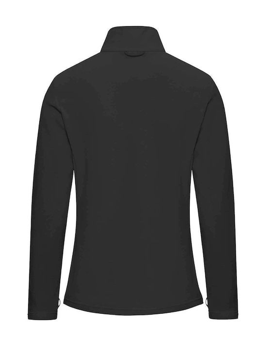 Women's Sweatshirt Cardigan Black