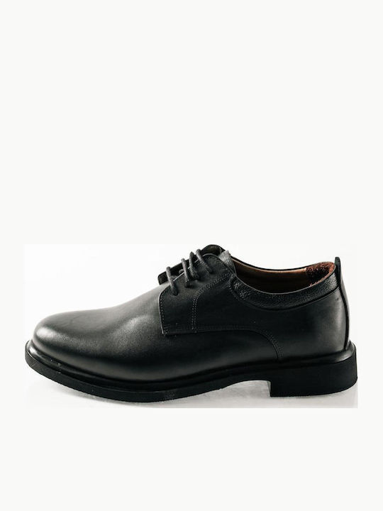 Pantofi Eleganți Pentru Bărbați De Piele Negri