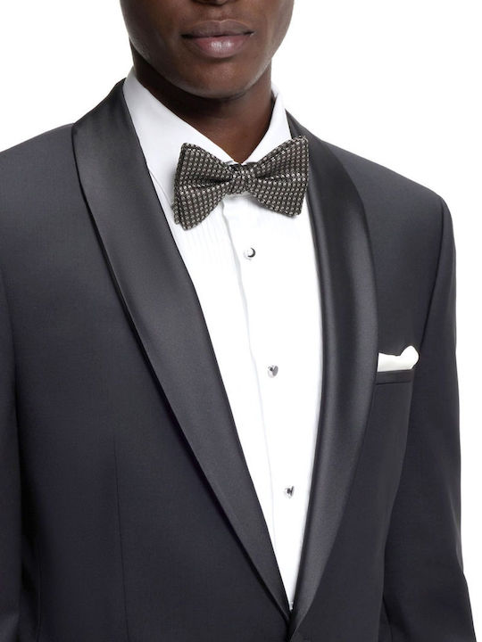Hugo Παπιγιον Bow Tie Dressy Μικροσχεδιο Μαυρο
