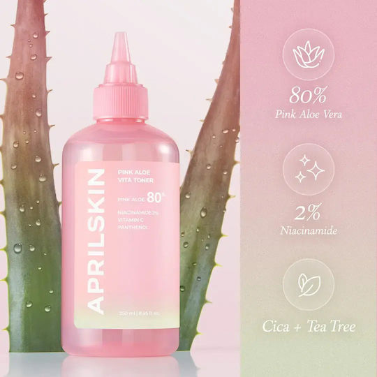 Aprilskin Υγρό Τόνωσης Προσώπου με Centella Asiatica 250ml
