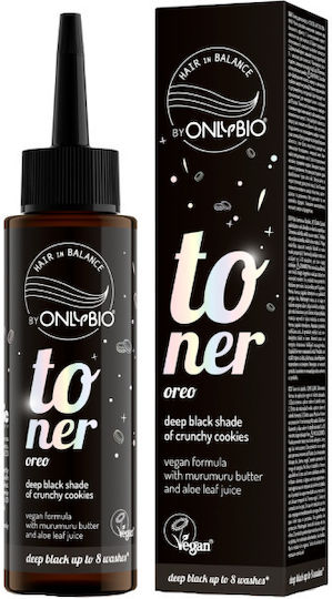 OnlyBio Toner Ohne Ammoniak Intensive Schwarze Herstellerfarbe 100ml