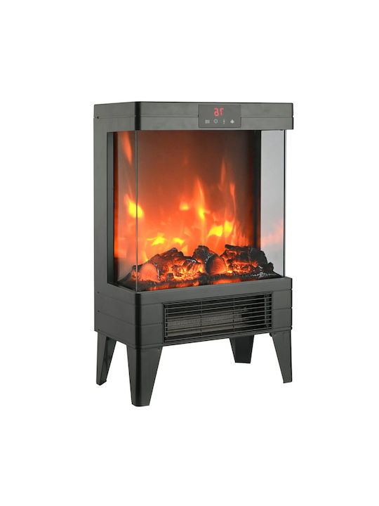 Επιδαπέδιο Ηλεκτρικό Τζάκι 2000W 52x32cm Μαύρο