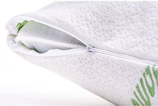 SteweHome Set of 8 Bed Pillows Avocado Lux Orthopedic with Zipper Washable Green 50x70cm