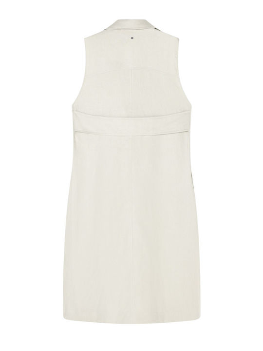 Beige Damen Weste