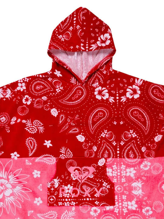 Roxy Stay Magical Cotton Pink Beach Poncho