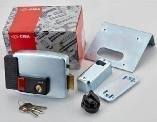 Cisa Lock Box 11731-50 Electric in Red Right