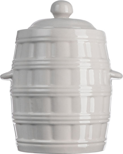 Kadax Allgemeine Verwendung Keramik Vase mit Deckel Braune 3200ml Kadax Allgemeine Verwendung Keramik Vase mit Deckel Braune 3200ml