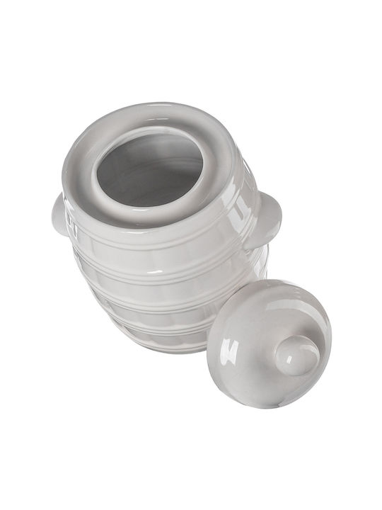 Kadax Vază Utilizare Generală Cu Capac Ceramică Maro 5000ml 1 Bucată
