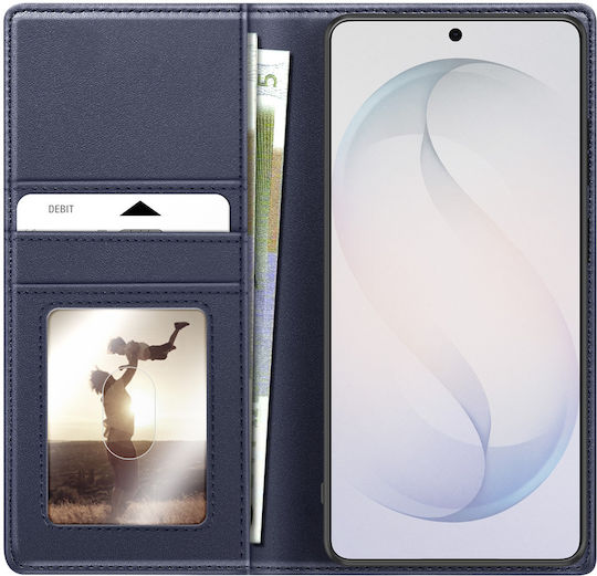 Mayaxess 2-in-1 Wallet Case Galaxy S26 Ultra Detachable Shell Dark Blue