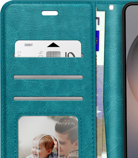 Mayaxess Wallet Case Galaxy S26 Ultra Lanyard Stand Function Turquoise