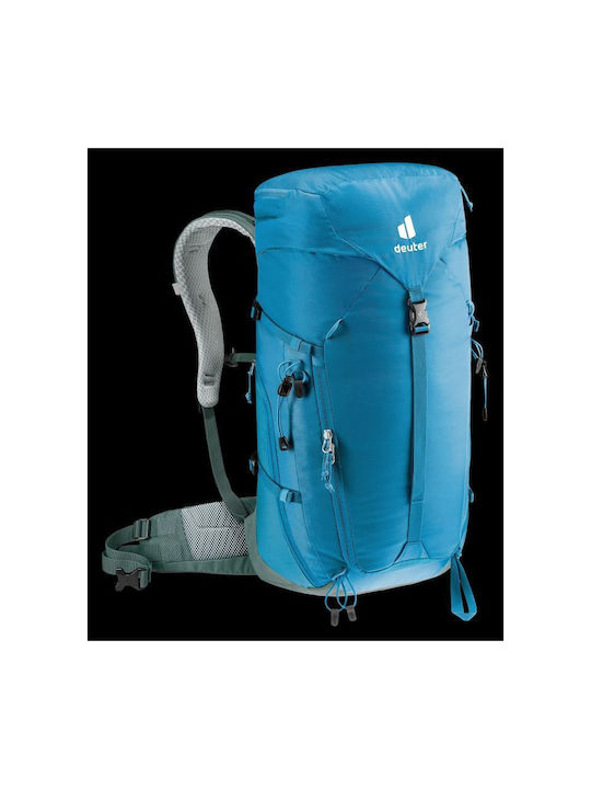 Deuter Trail 30 Туристическа Раница 30л Водоустойчива Синя Планински Туризъм