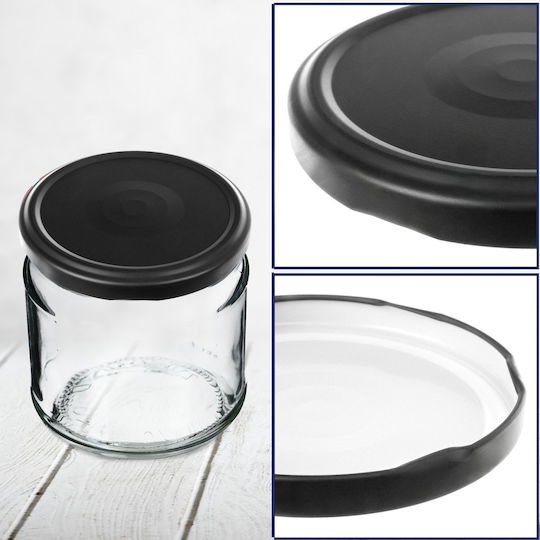 Lids Jars Caps Fi66 Screw Caps Jars 4-clamp 10pcs